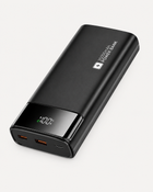 Powerbank 30.000 mAh - 22.5W USB-C Snellader - Display - Zwart