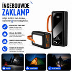 Powerbank 40.000 mAh - 22.5W Snellader - Zaklamp - Led Display