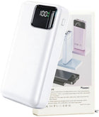 Powerbank 25.000 mAh - 22.5W USB-C Snellader - Display - Wit