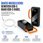 Powerbank 40.000 mAh - 22.5W Snellader - Zaklamp - Led Display