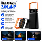 Powerbank 40.000 mAh - 22.5W USB-C Snellader - Zaklamp - Zwart